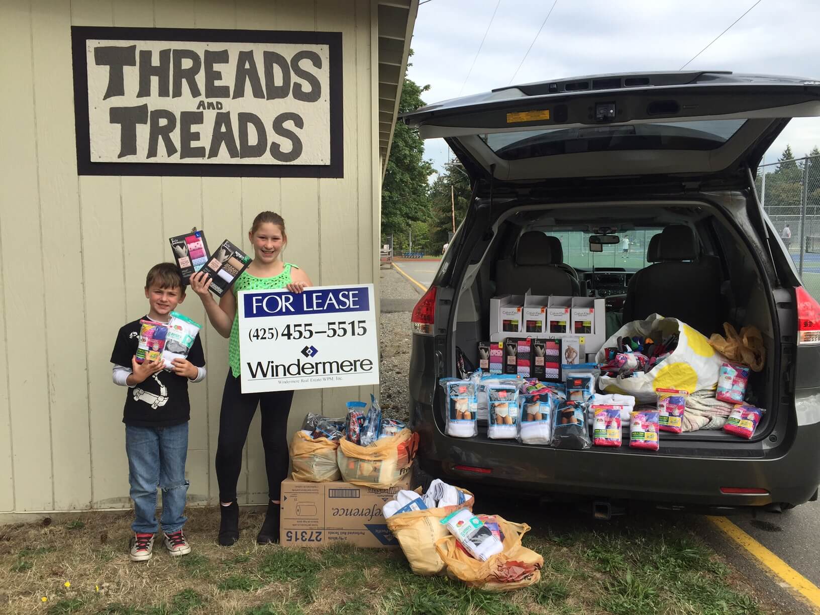 Threads and Treads Donation Benefits Those in Need